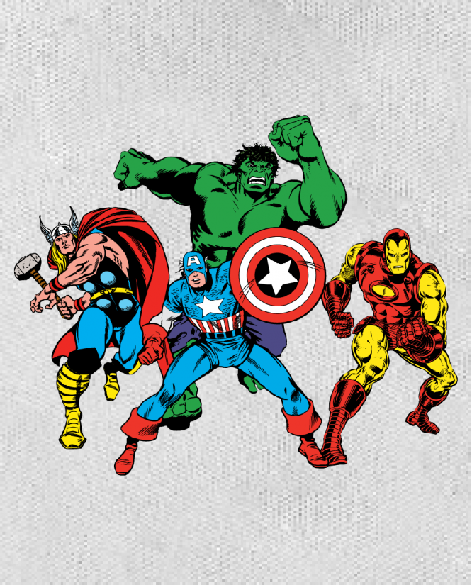 Kepurė Marvel herojai